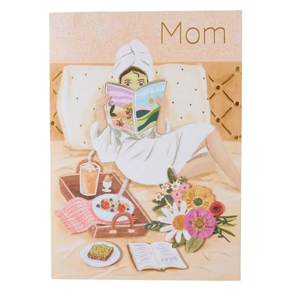 Pampered Mom Mother's Day Card