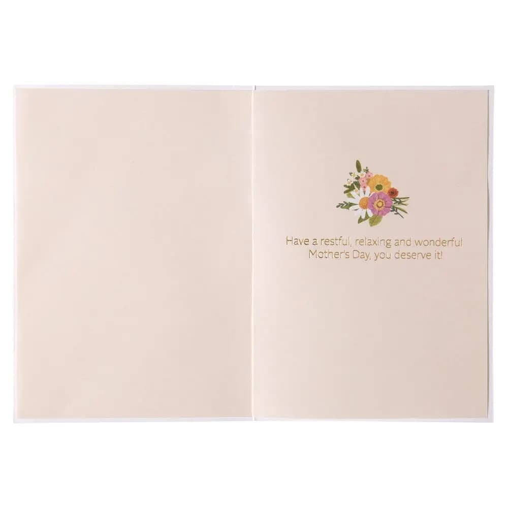 Pampered Mom Mother's Day Card