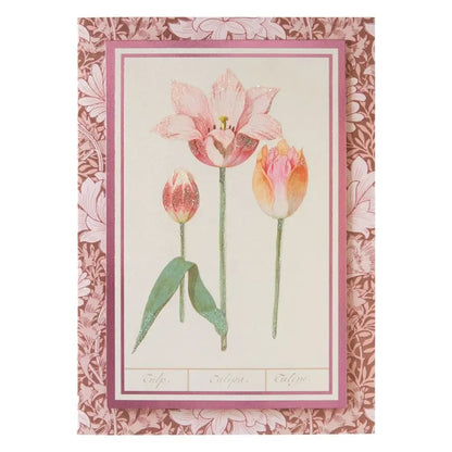 Botanical Tulips Easter Card