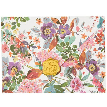 Laser Boarder Growing Flower Collection Birthday Card