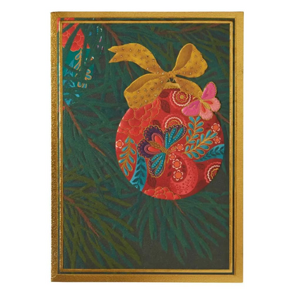 Butterfly Ornament Christmas Card
