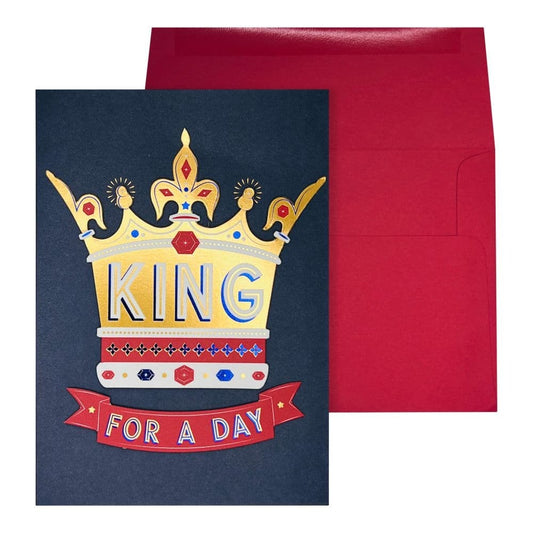 Kings Crown Fathers Day Card