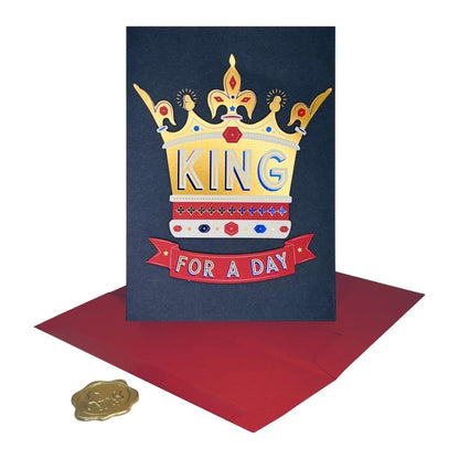 Kings Crown Father's Day Card