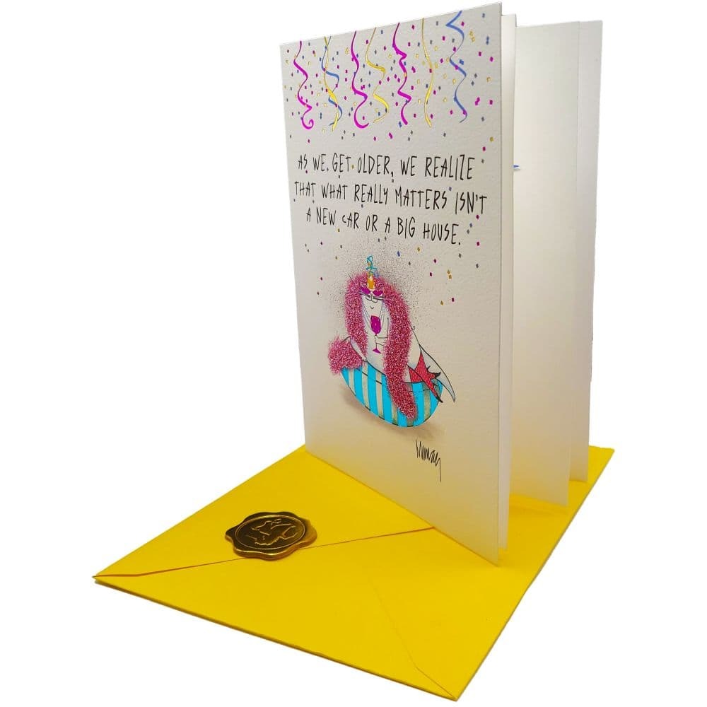Plenty of Wine Birthday Card