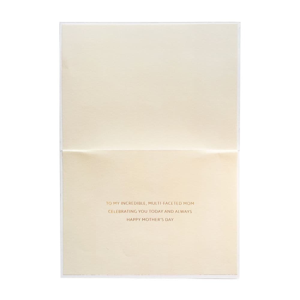 Acrylic Geo MOM Mothers Day Card