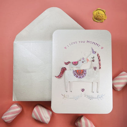 Unicorn Mom Mother's Day Card