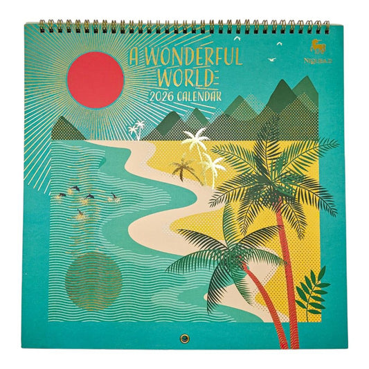 Wonderful World 2026 Wall Calendar