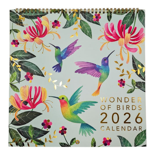 Wonder of Birds 2026 Wall Calendar