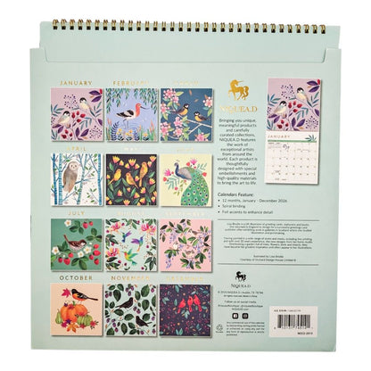 Wonder of Birds 2026 Wall Calendar