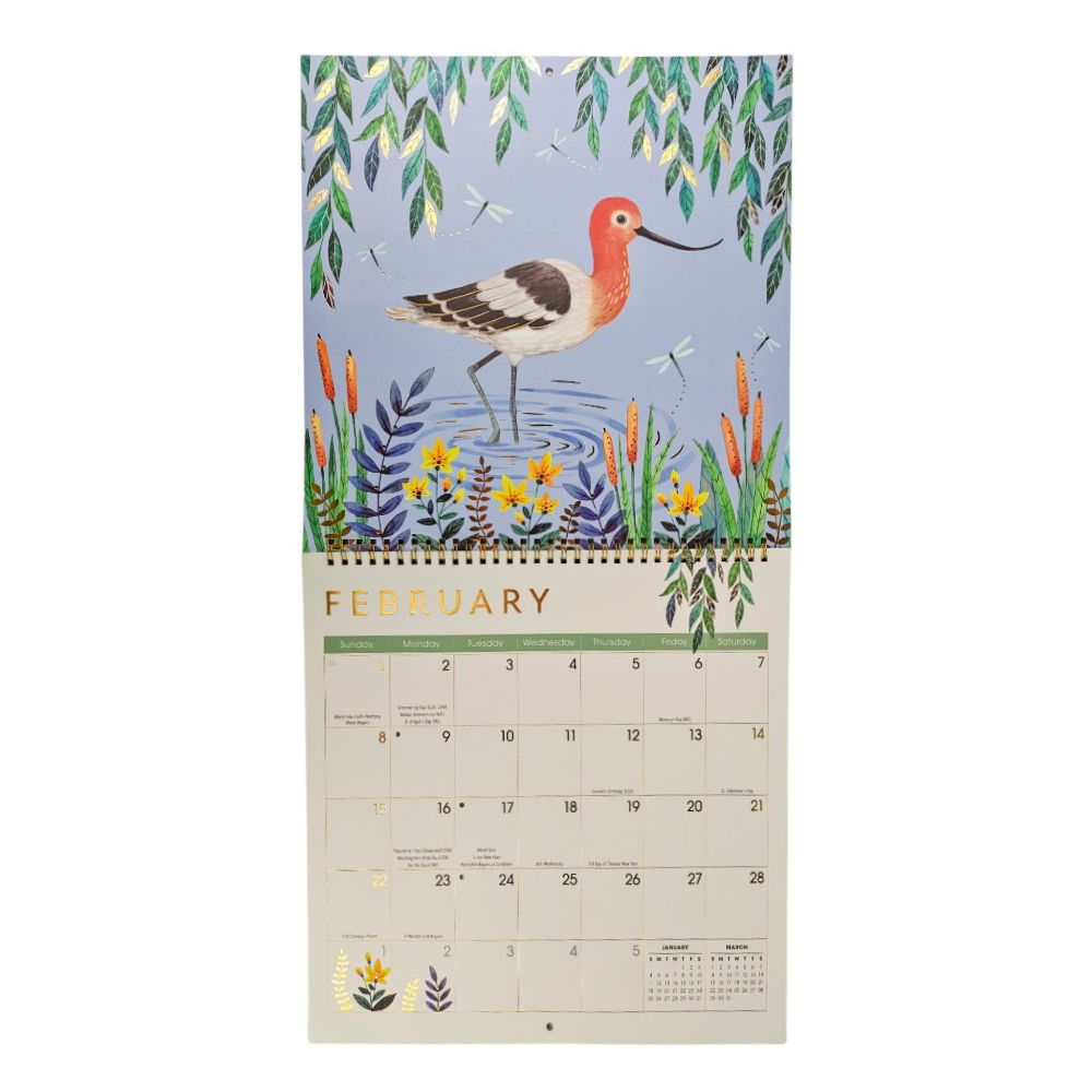 Wonder of Birds 2026 Wall Calendar