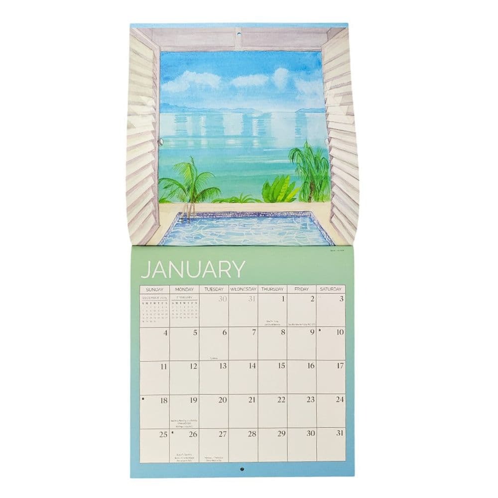 Vacation 2026 Wall Calendar