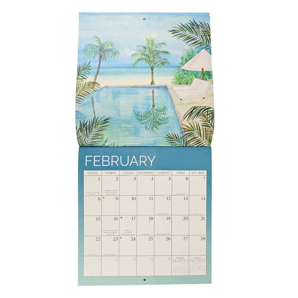 Vacation 2026 Wall Calendar