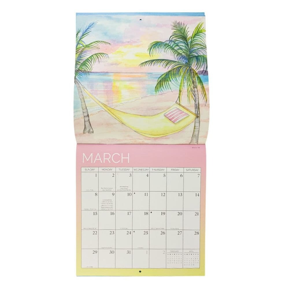 Vacation 2026 Wall Calendar