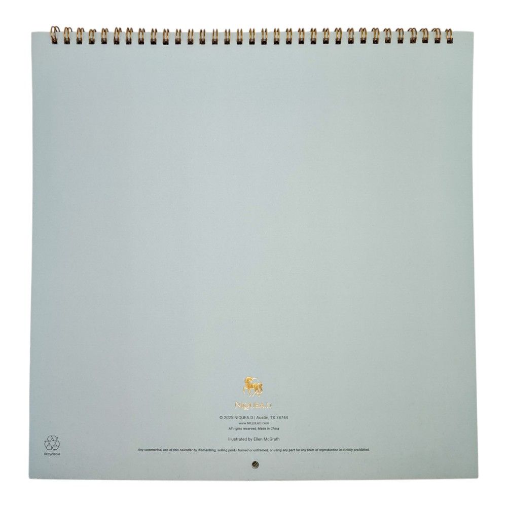 Teacups 2026 Wall Calendar