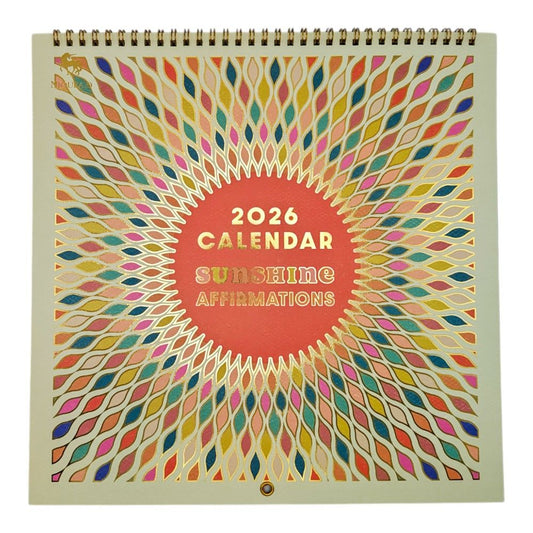 Sunshine Affirmations 2026 Wall Calendar