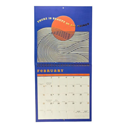 Sunshine Affirmations 2026 Wall Calendar