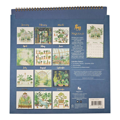 Plant Lovers 2026 Wall Calendar