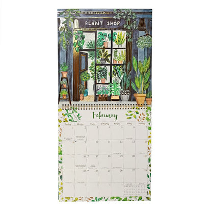 Plant Lovers 2026 Wall Calendar