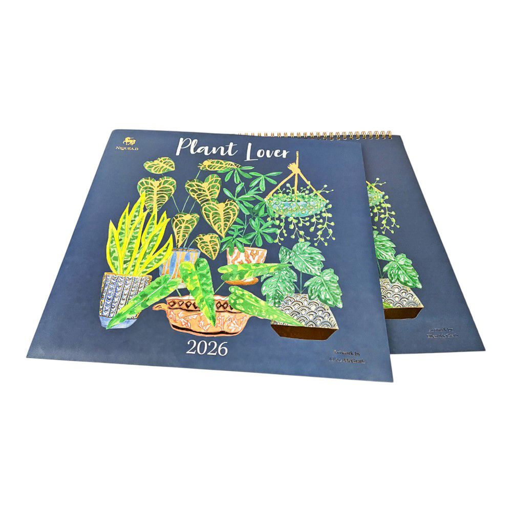 Plant Lovers 2026 Wall Calendar