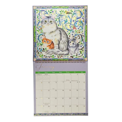 Loving Cats 2026 Wall Calendar