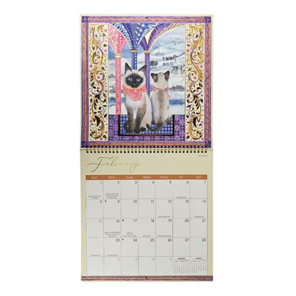Loving Cats 2026 Wall Calendar