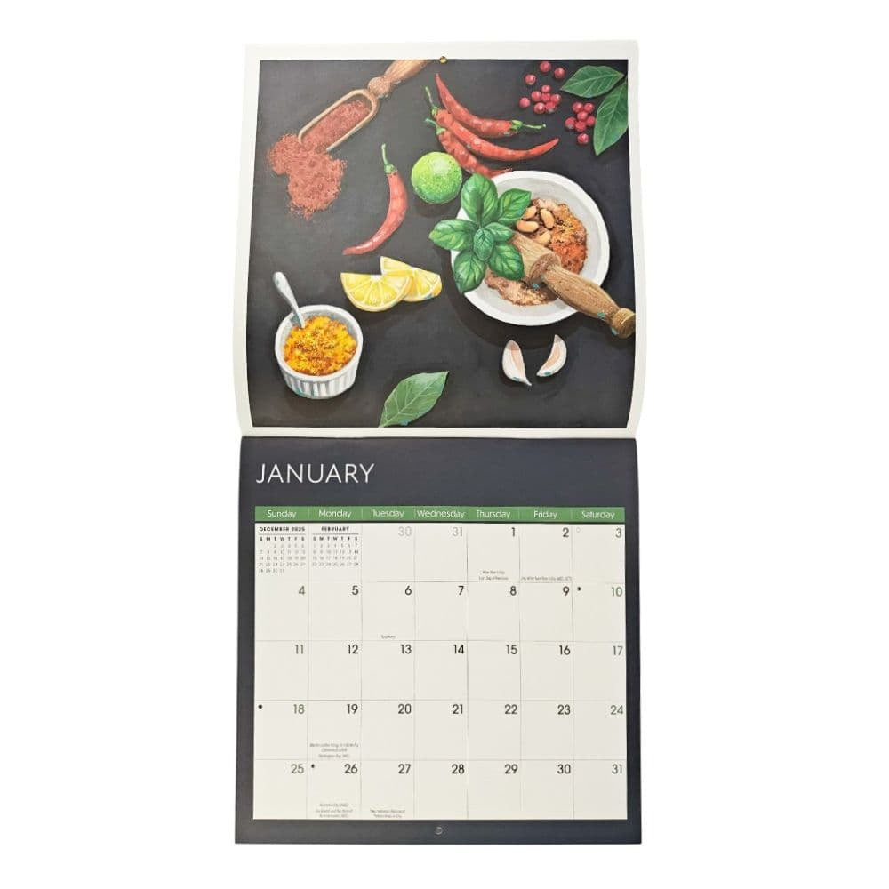 Kitchen Table 2026 Wall Calendar