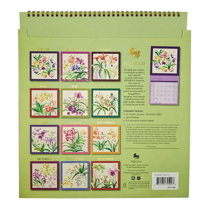 Exotic Orchids 2026 Wall Calendar