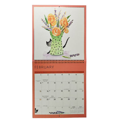 Cute Cats 2026 Wall Calendar
