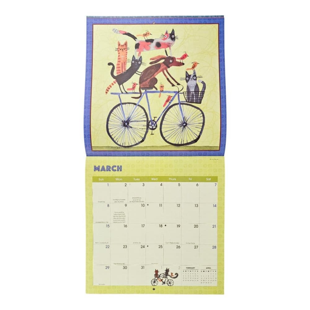 Cats and Dogs 2026 Wall Calendar