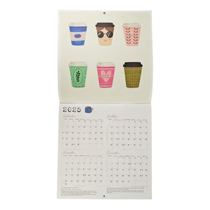 But First Coffee 2026 Wall Calendar