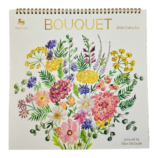 Bouquet 2026 Wall Calendar