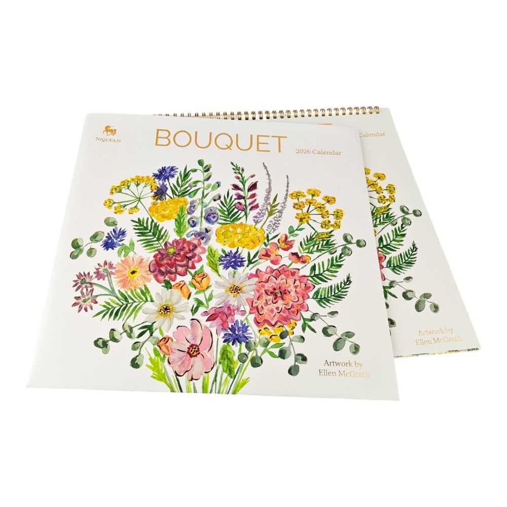 Bouquet 2026 Wall Calendar