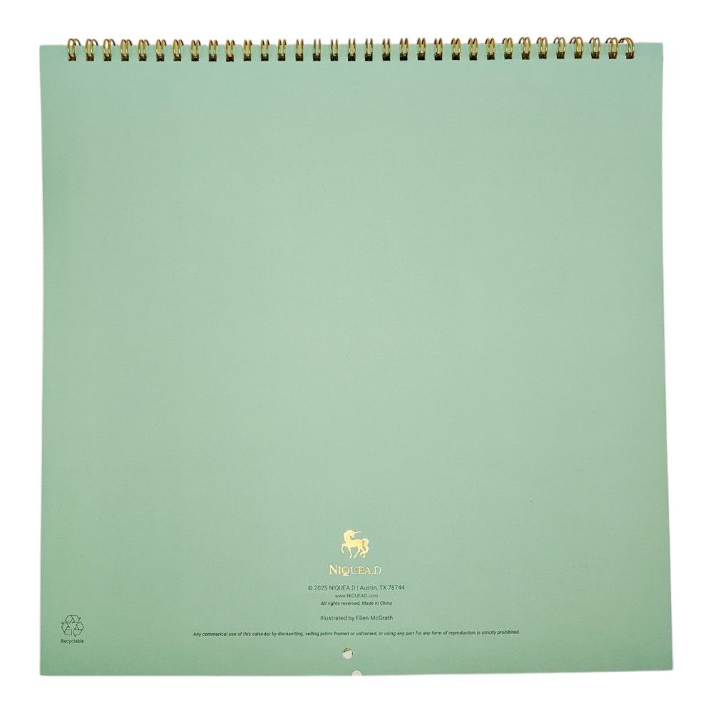 Bouquet 2026 Wall Calendar