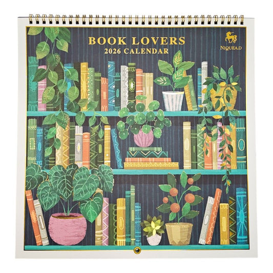Book Lovers 2026 Wall Calendar