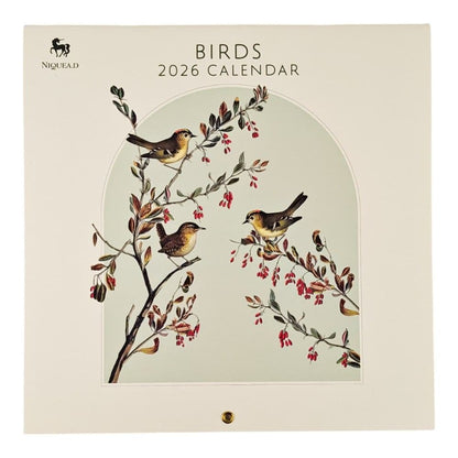 Birds 2026 Wall Calendar