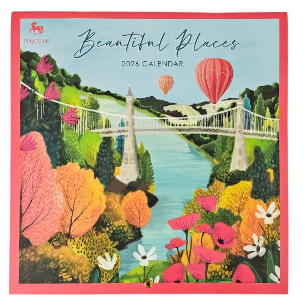 Beautiful Places 2026 Wall Calendar