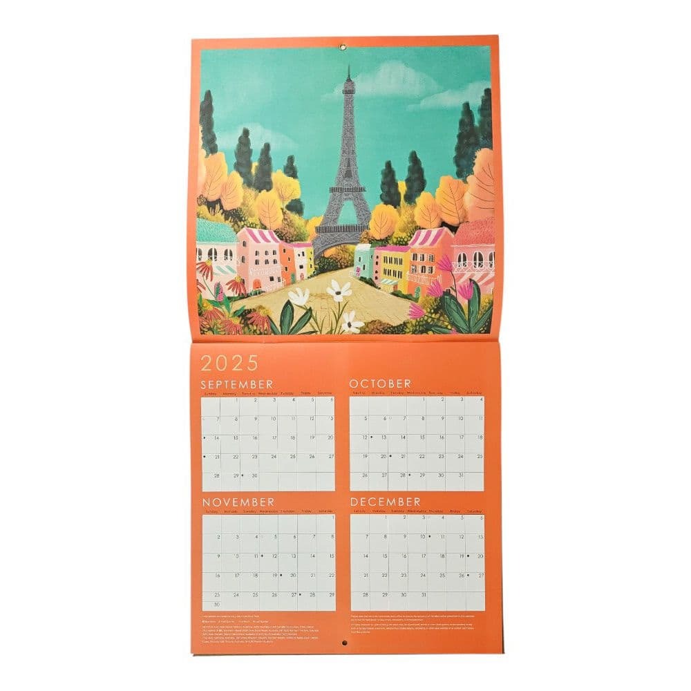 Beautiful Places 2026 Wall Calendar