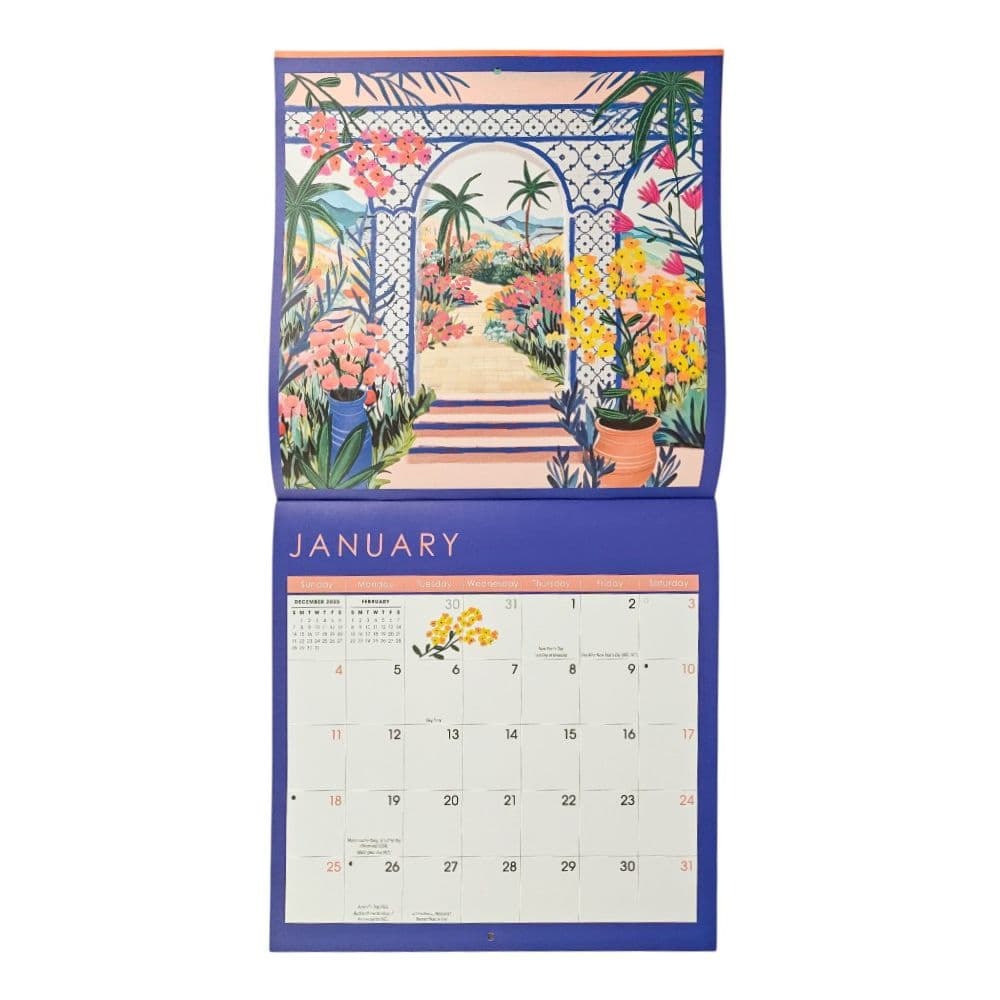 Beautiful Places 2026 Wall Calendar