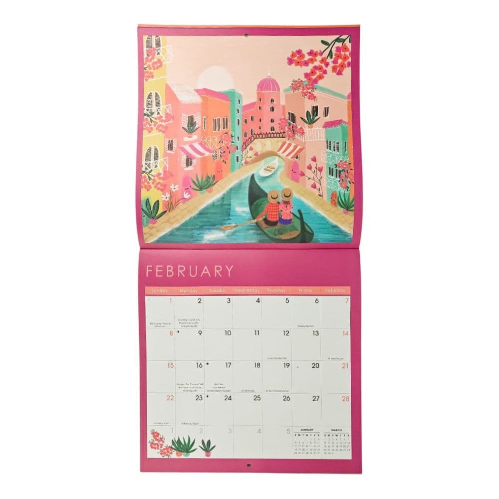 Beautiful Places 2026 Wall Calendar