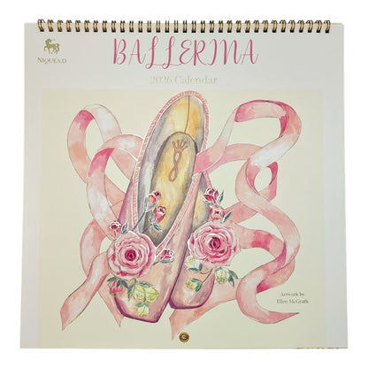 Ballerina 2026 Wall Calendar