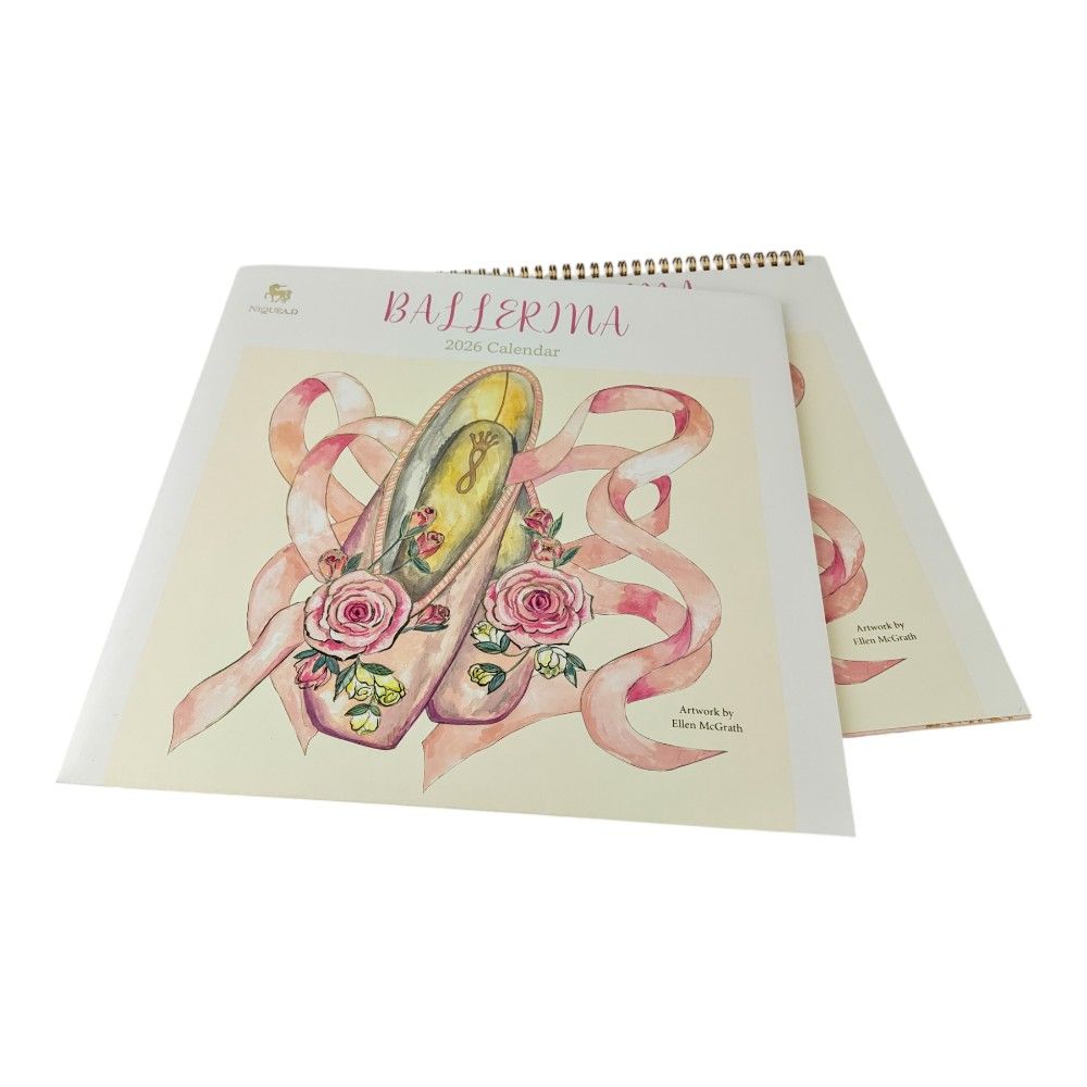 Ballerina 2026 Wall Calendar