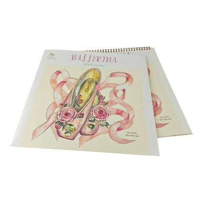 Ballerina 2026 Wall Calendar