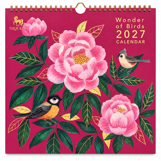 Wonder of Birds 2027 Spiral Wall Calendar
