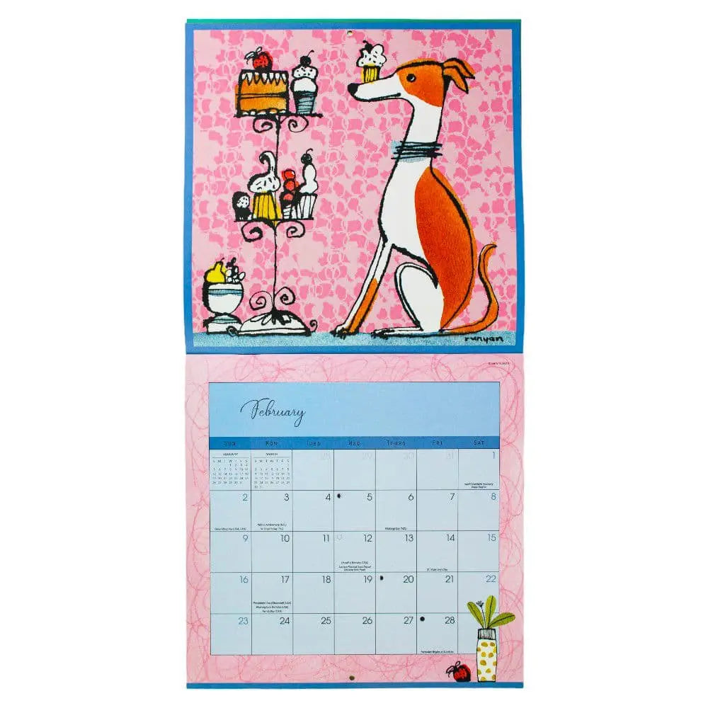 Dogs Galore 2025 Wall Calendar