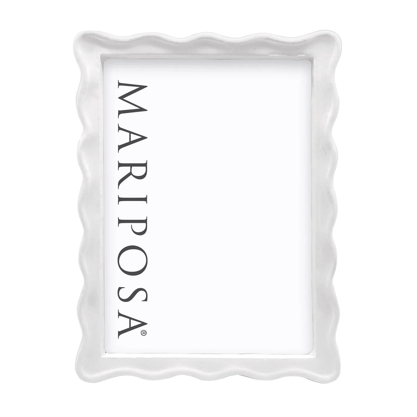 Wavy White Frame