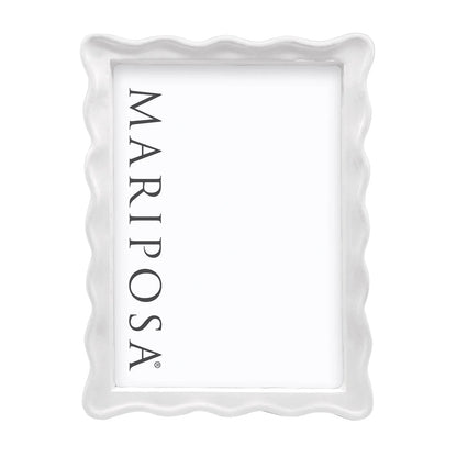 Wavy White Frame