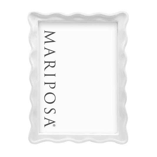 Wavy White Frame