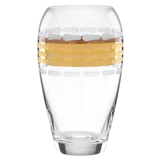 Truro Glass Vase - Gold