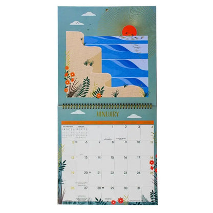 Wonderful World 2025 Wall Calendar