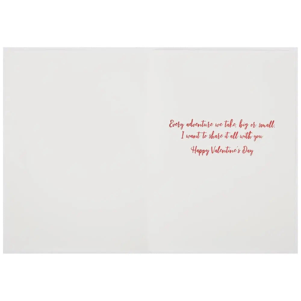 To Mars and Back Valentine's Day Card